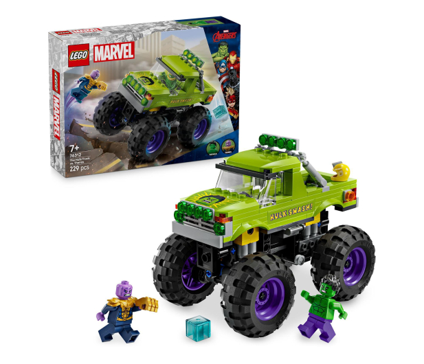 LEGO Marvel 76312 Super Heroes Monster truck Hulka kontra Thanos - 1308221 - zdjęcie 5